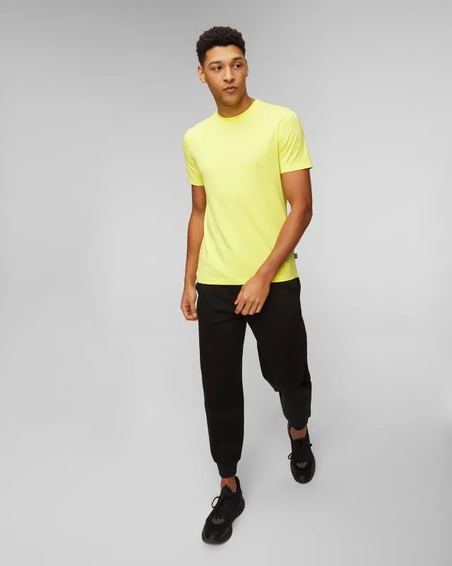 T-shirt gialla da uomo Hugo Boss Thompson