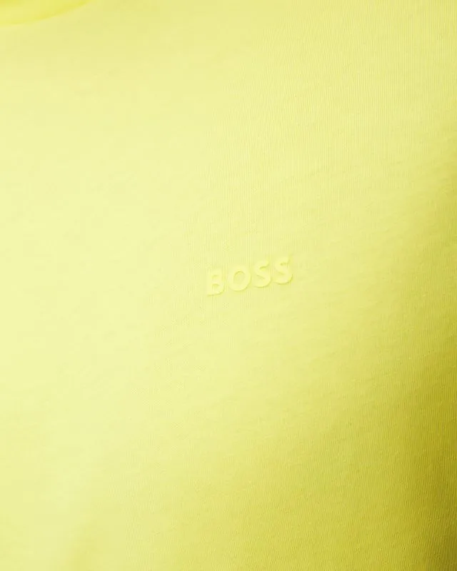 T-shirt gialla da uomo Hugo Boss Thompson