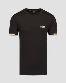 T-shirt nera da uomo Hugo Boss Tee MB
