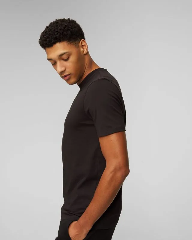 T-shirt nera da uomo Hugo Boss Thompson
