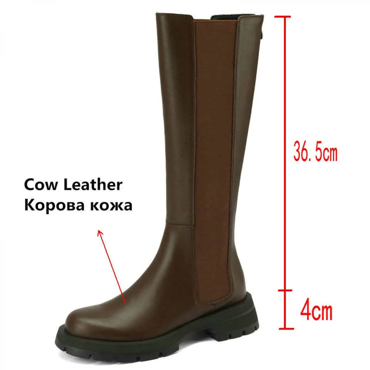 Taglia 33 43 Stivali alti al ginocchio da donna Tacchi medi spessi Stivali freddi Srdding Scarpe Stivali da moto invernali all'a