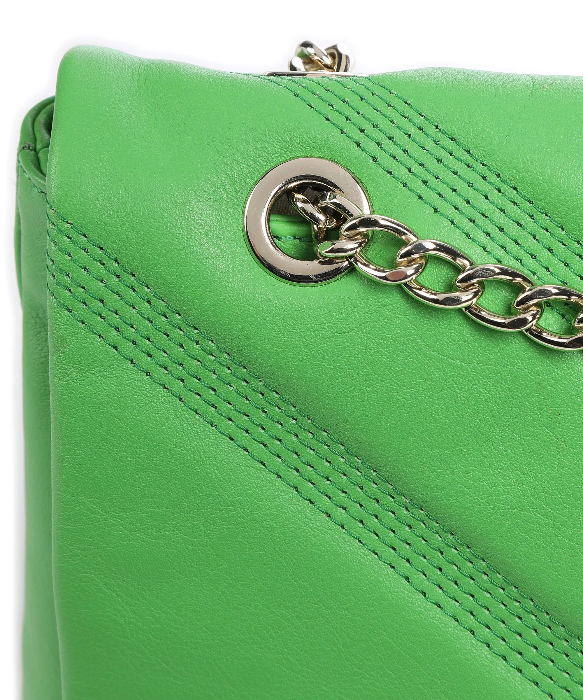  Ted Baker Ayahlin Borsa a spalla pelle bovina verde  