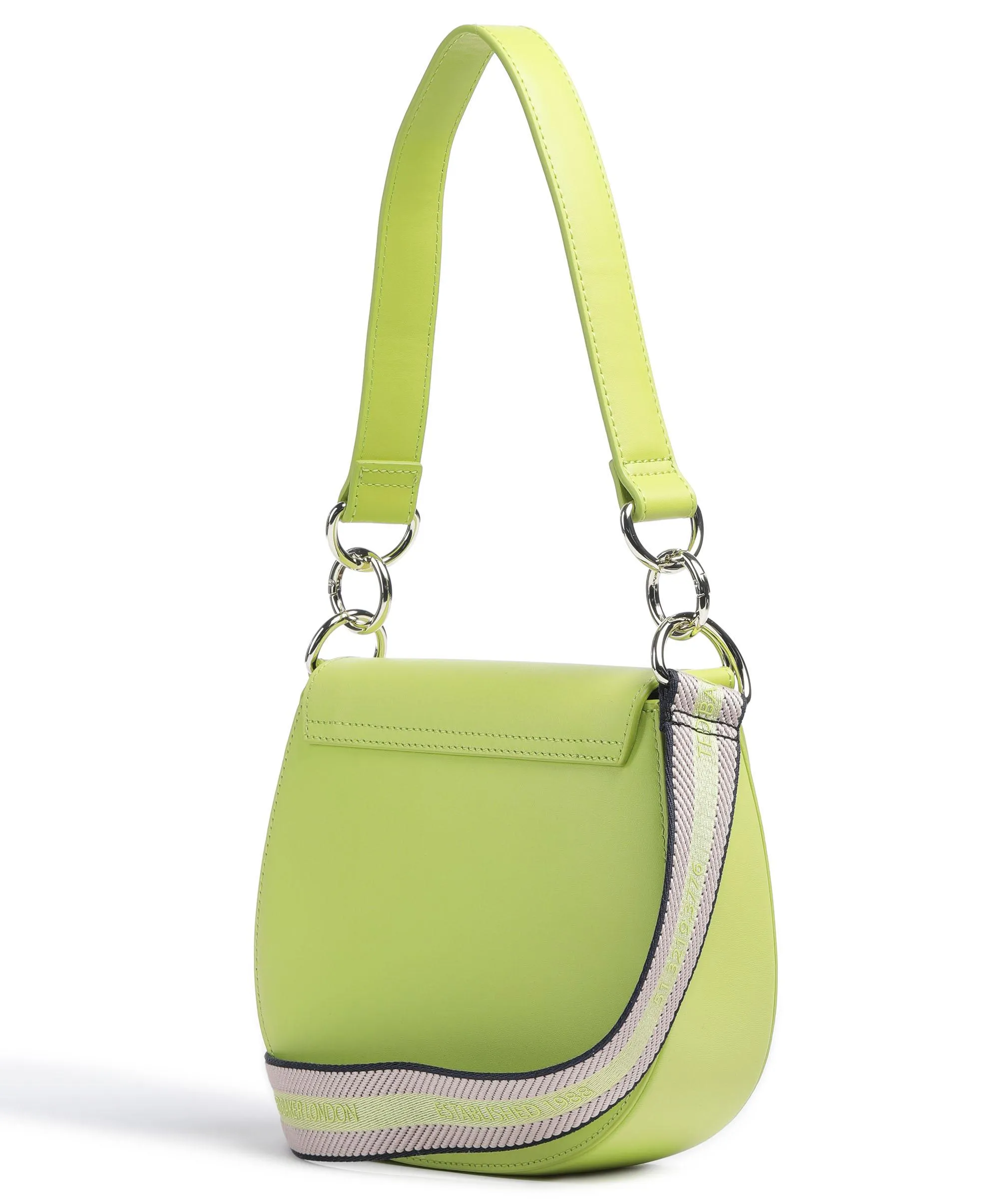  Ted Baker Darcell Borsa a spalla pelle di vacchetta finemente grana verde chiaro  
