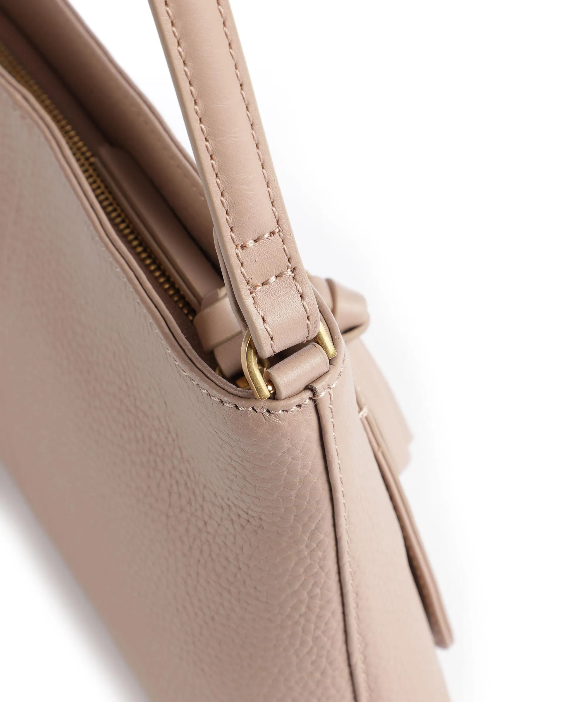  Ted Baker Nishu Borsa a tracolla pelle di vacchetta grana taupe  