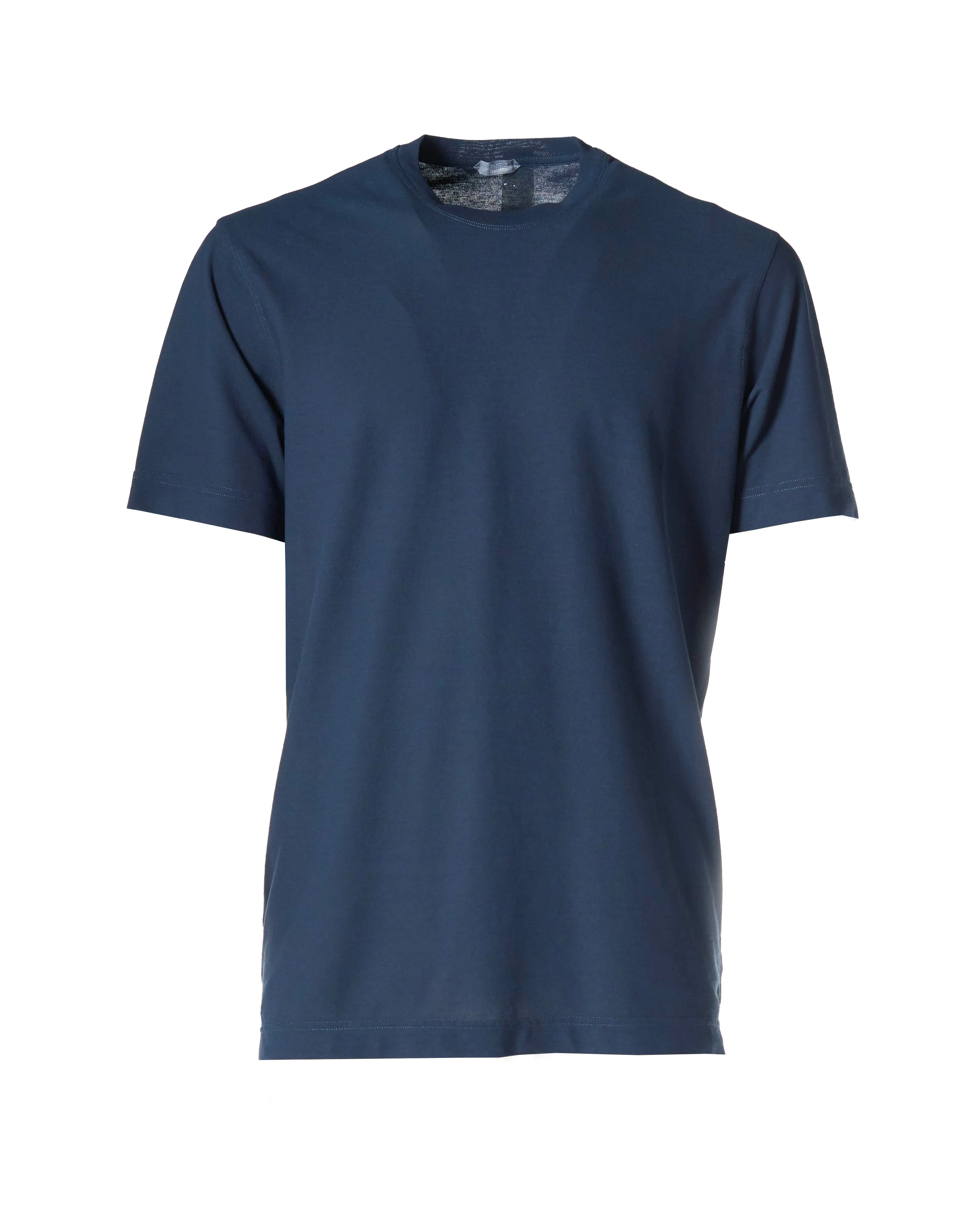 ZANONE T shirt ice cotton color blu